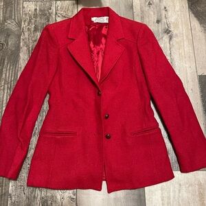 Villager Classic Scarlet Blazer 100% Wool